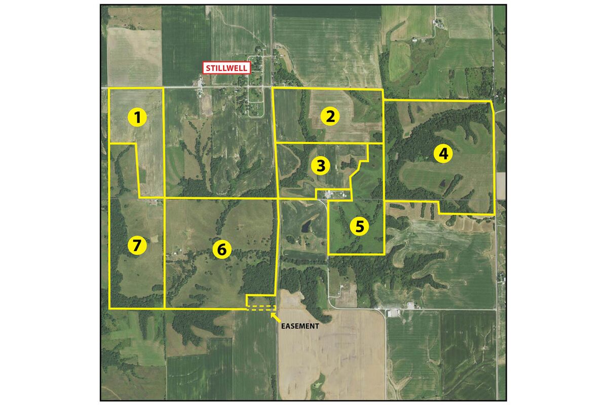 Tracts 1-7 Aerial Map